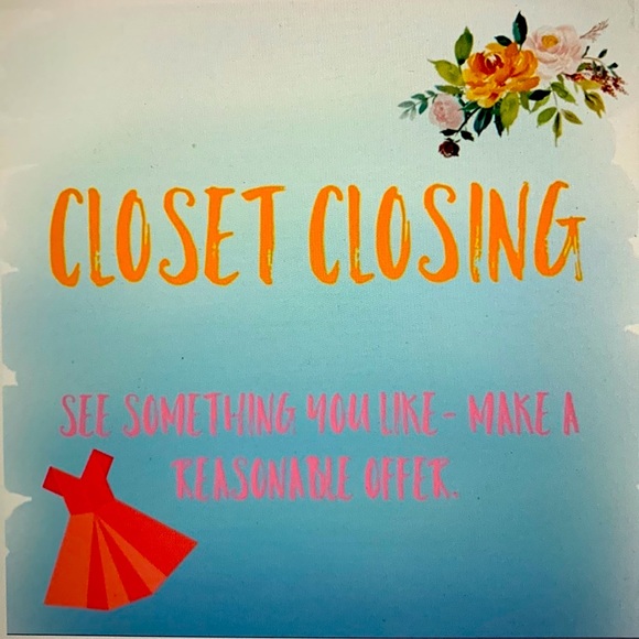 Accessories - Closet Closing. Every item has been marked down. reasonable offers accepted.
